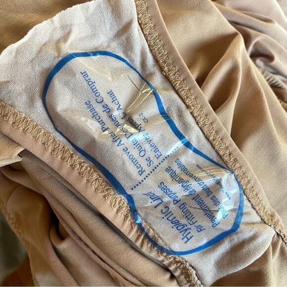 Norma Kamali Diana Gown nude tan midi dress bodycon Revolve New S - Picture 10 of 13